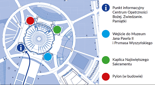 Mapka nowa punkt informacyjny COB