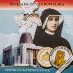 Medal złoty z wizerunkiem św. Faustyny Kowalskiej