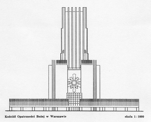 Swiatynia_Opatrznosci_Bozej_B.Pniewski_1938__fasada