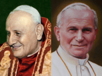 Jan Paweł II i Jan XXIII