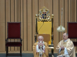 kardynał Nycz i ksiądz Aleksandrowicz