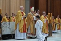 kardynał Nycz i rektorzy seminariów