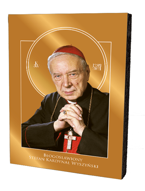 ikona z bł. Prymasem Wyszyńskim