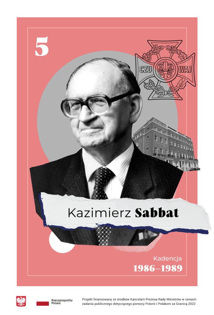 Kazimierz Sabbat - Prezydent RP na uchodźstwie
