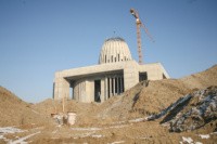 Budowa Świątyni Opatrzności Bożej - rok 2012