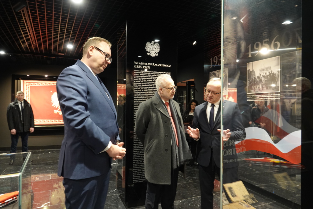 Wizyta Prezydenta Łotwy w Mauzoleum Prezydentów RP na Uchodźstwie
