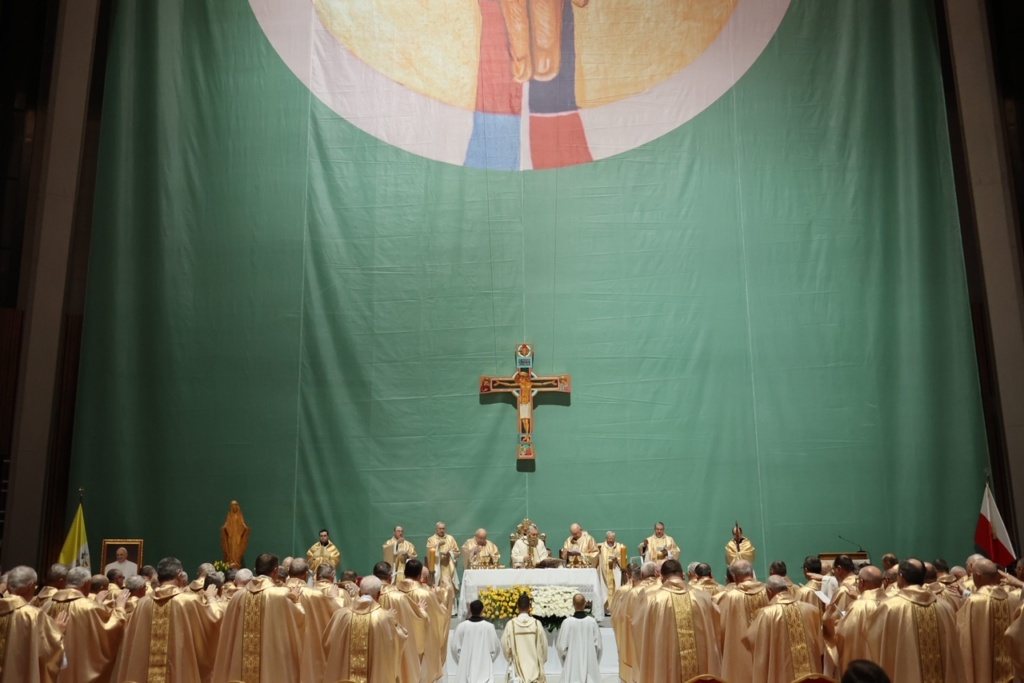 Msza św. za papieża Franciszka w 10. rocznicę wyboru w Sanktuarium Opatrzności Bożej