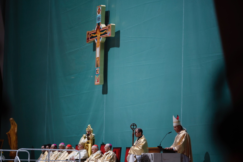 Msza św. za papieża Franciszka w 10. rocznicę wyboru w Sanktuarium Opatrzności Bożej