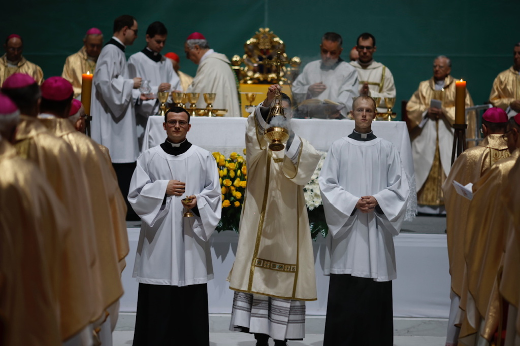 Msza św. za papieża Franciszka w 10. rocznicę wyboru w Sanktuarium Opatrzności Bożej