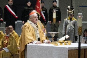 Odsłonięcie tablicy kapelanów katyńskich