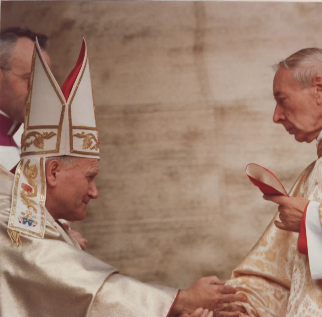 Homagium Jan Paweł II i Prymas Wyszyński