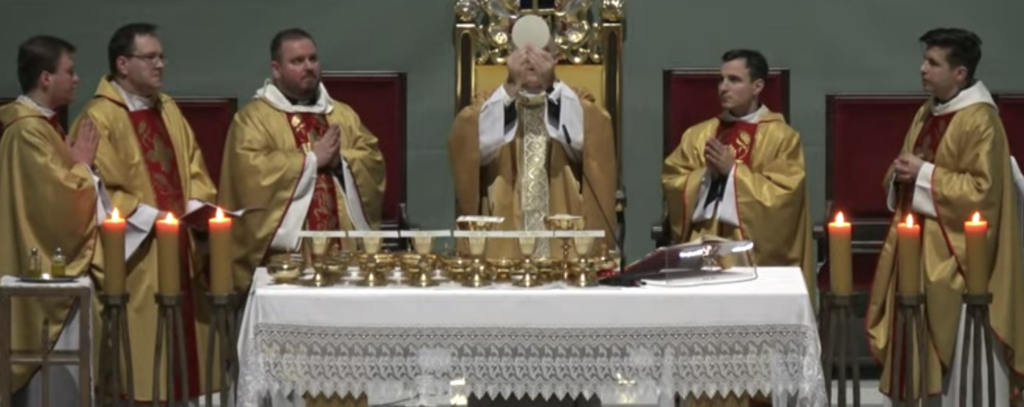 Wielki Czwartek w Sanktuarium Opatrzności Bożej 2023