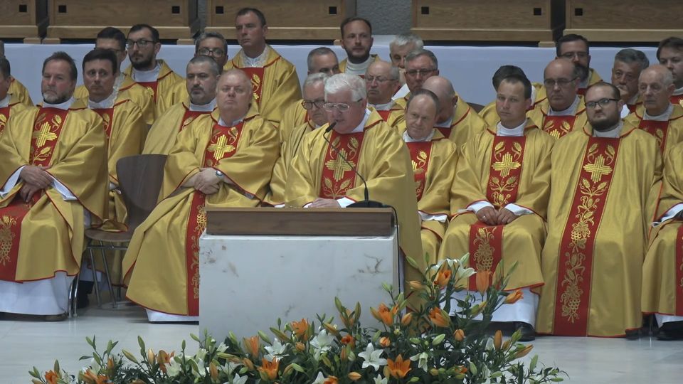 Ks. Stanisław Morawa_wniesienie relikwii św. Józefa Bilczewskiego