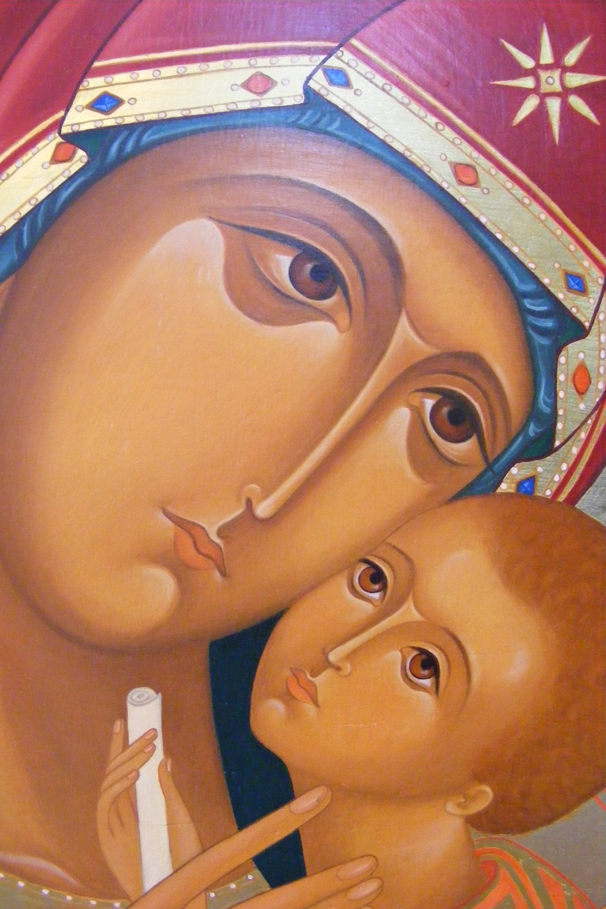 Ikona Matki Bożej Różańcowej z klasztoru mniszek dominikańskich w Radoniach
