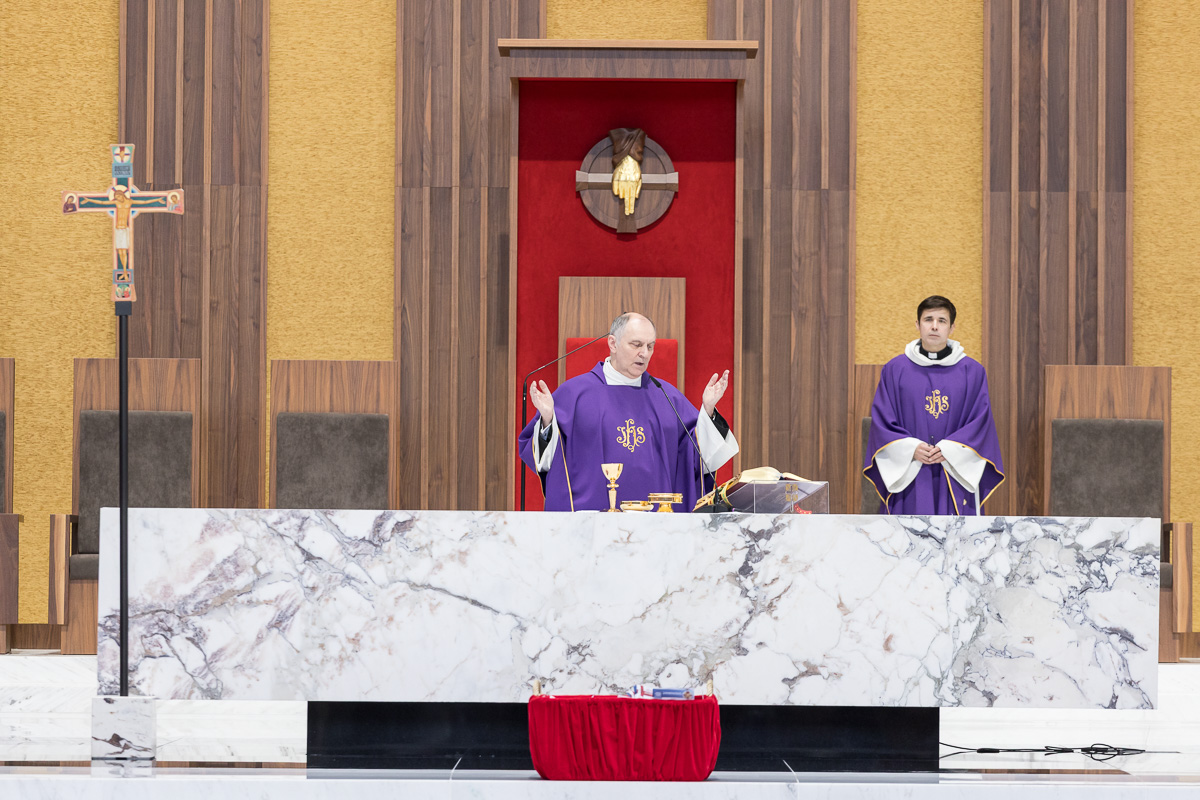 Eucharystia w Świątyni Opatrzności Bożej